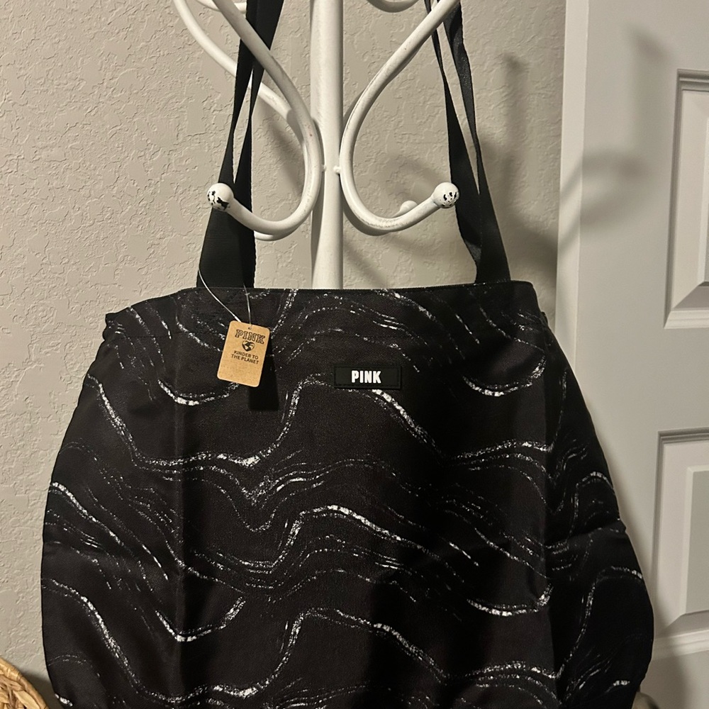 PINK Large Travel bag with small tote - Picture 3 of 3